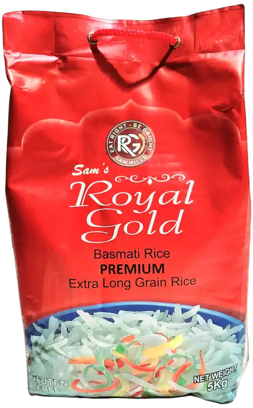 Royal Gold Premium Basmati Rice - 5KG