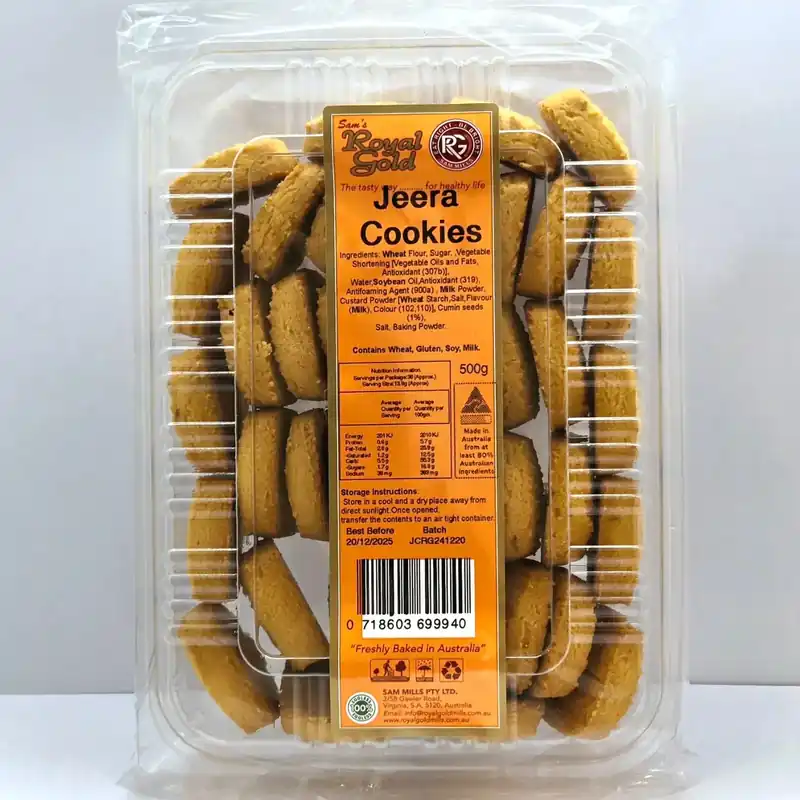 R G Biscuits Zeera Cookies<br/>500g