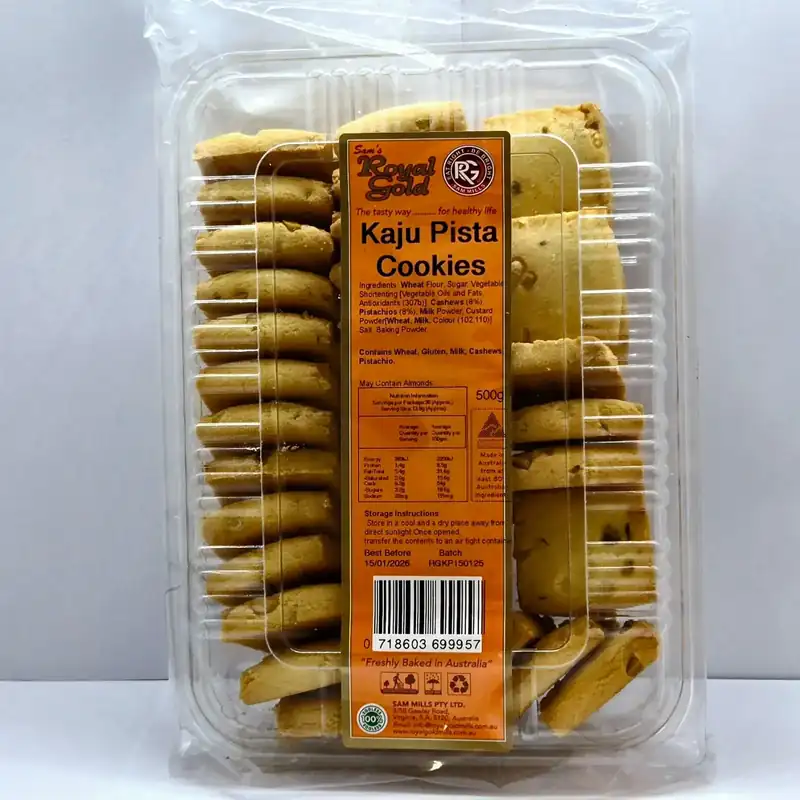 R G Biscuits Kaju Pista Cookies<br/>500g