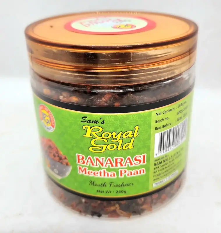 R G Candy Mukhwas Banarasi Meetha Paan 250 gm