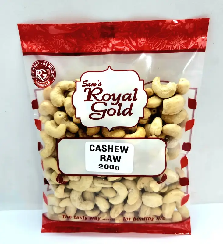 R G Nuts Cashews Raw 320<br/>200 g