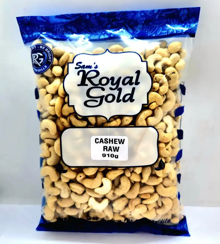 R G Nuts Cashew Raw Piece Large<br/>910 g
