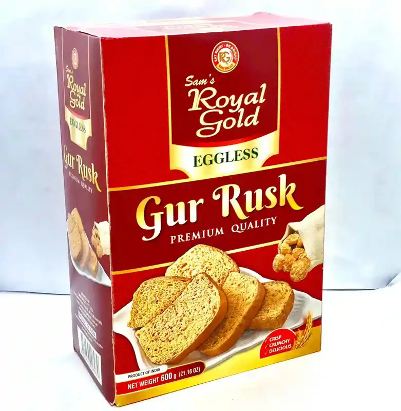 R G Cookies Rusk Gur<br/>540 g