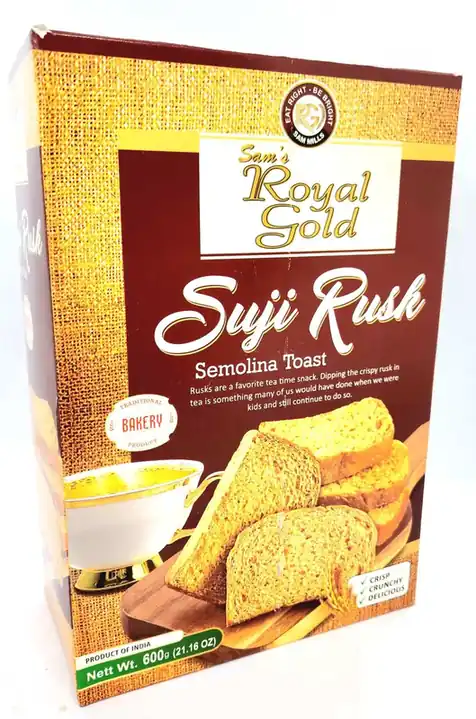 R G Cookies Rusk Suji<br/>540 g