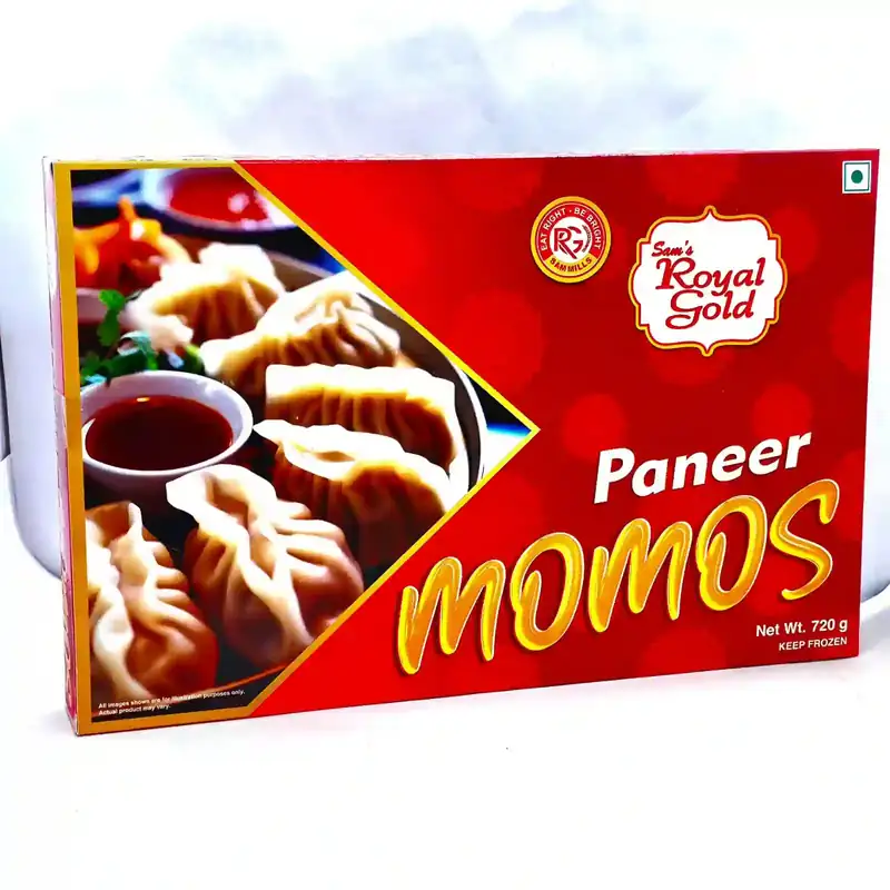 R G Frozen Snacks Momos Paneer<br/>720 g