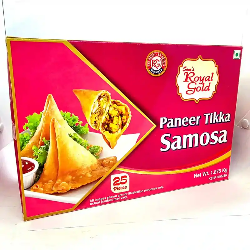 R G Frozen Snacks Samosa Paneer Tikka<br/>1.875 Kg