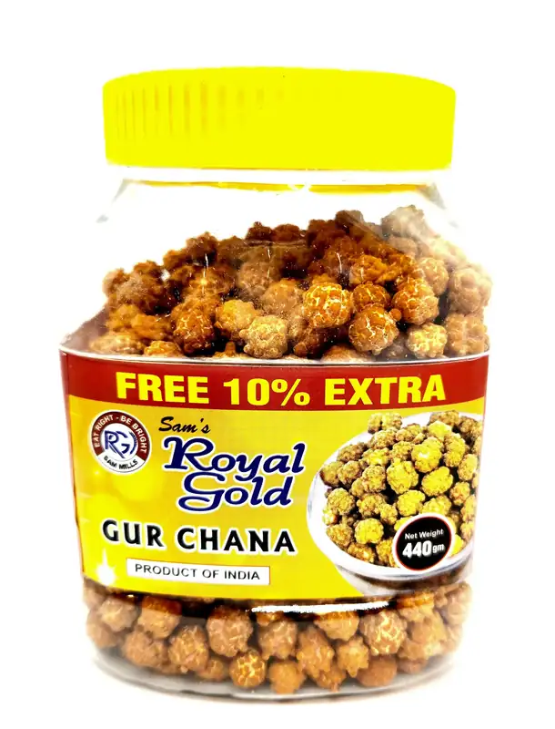 R G Snacks Chana Gur<br/>440 g