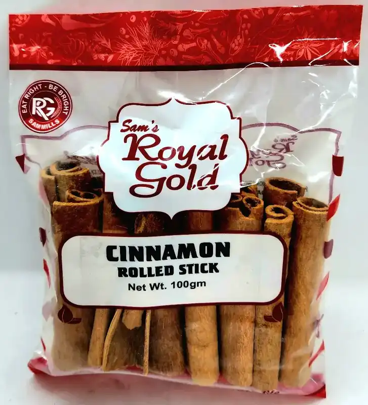 R G Spices Cinnamon Cigar Round Sticks<br/>400 g, 200 g and 100 g