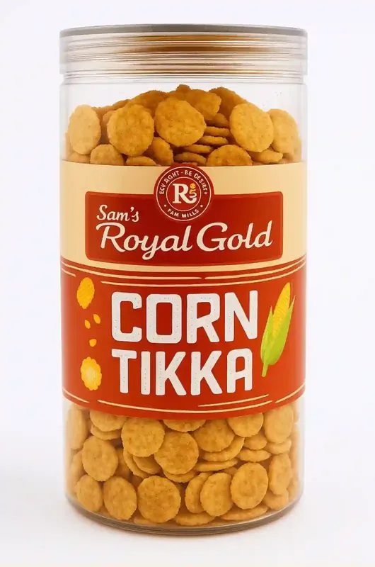 R G Chips Jar Corn Tikka<br/>150 g
