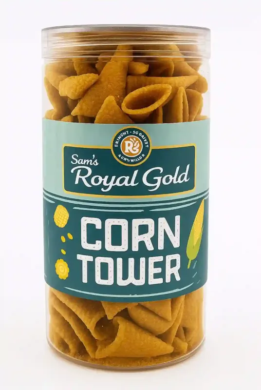 R G Chips Jar Corn Tower<br/>150 g