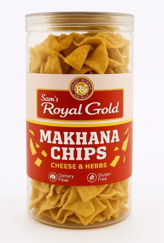 R G Chips Jar Makhana Cheese and Herb<br/>150 g