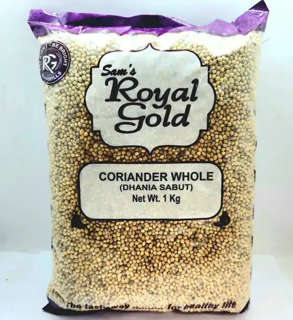 R G Spices Coriander whole<br/>1 Kg, 400 g and 200 g
